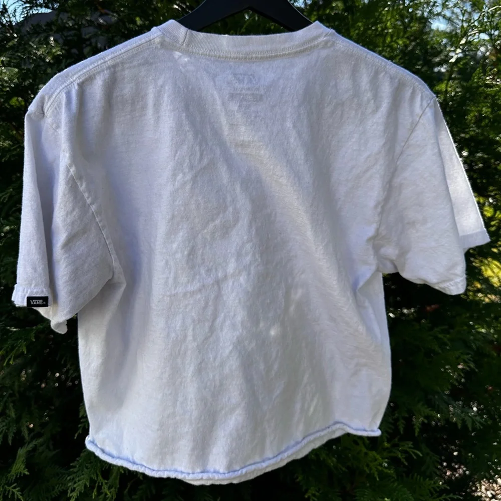Cropped Vans tee - Picture 2 of 4